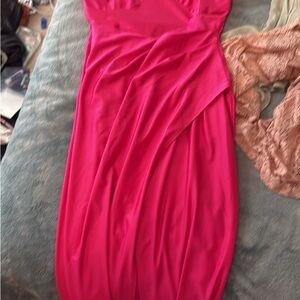 Windsor Pink Sweetheart Sheath Cocktail Dress